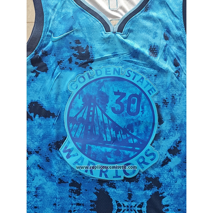 Camiseta Golden State Warriors Stephen Curry #30 Select Series 2023 Azul